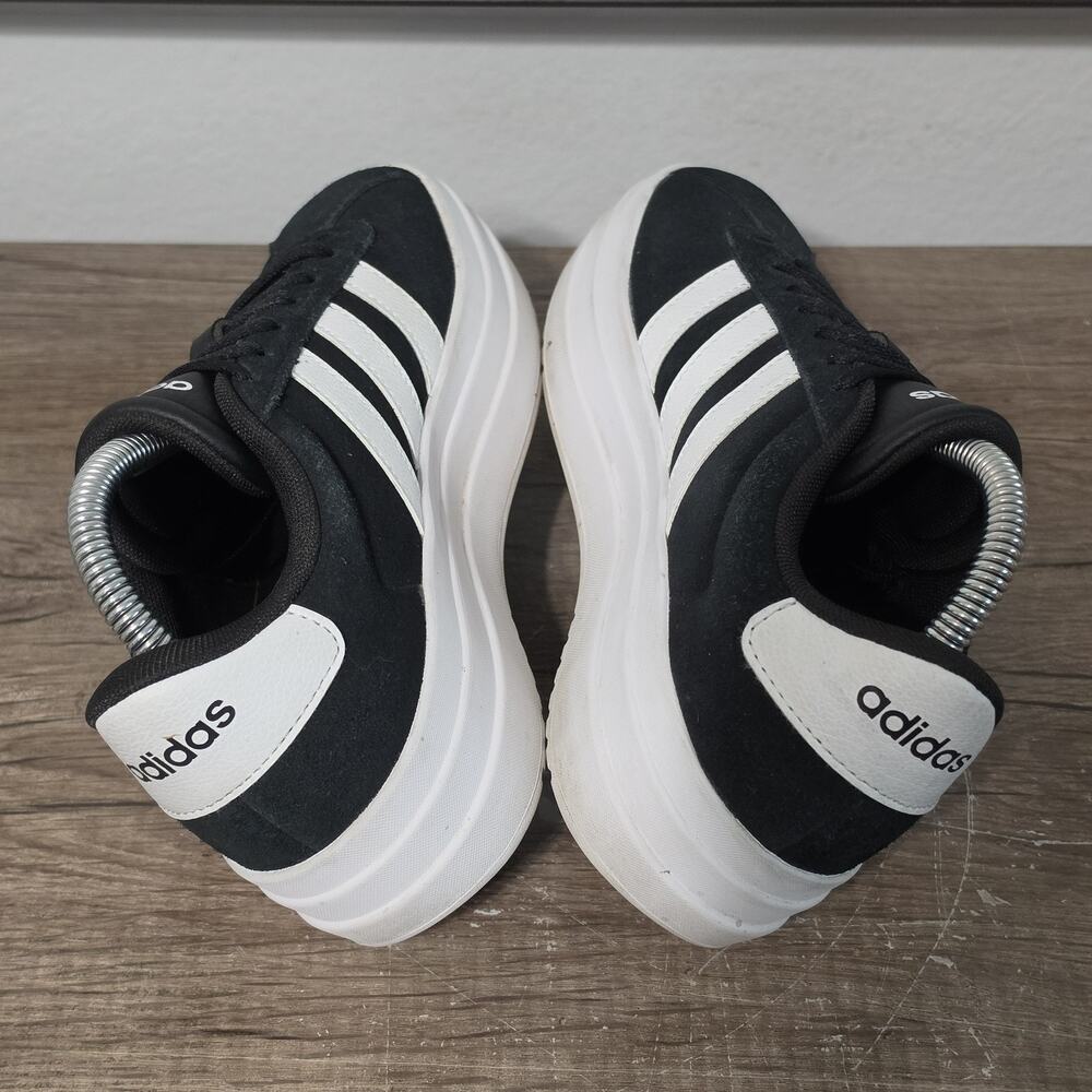 Adidas VL Court Bold Women's Casual Platform Shoes Sneakers Size 7 Black - Picture 5 of 9